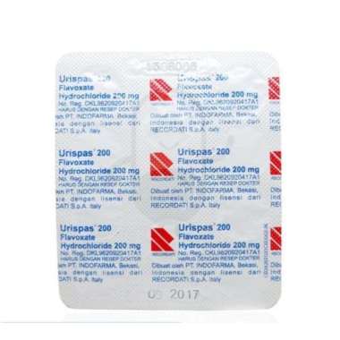 Urispas Flavoxate 200mg