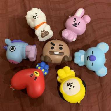 SQUISHY BT21 - bt 21 bts army tata chimmy cooky shooky koya rj mang