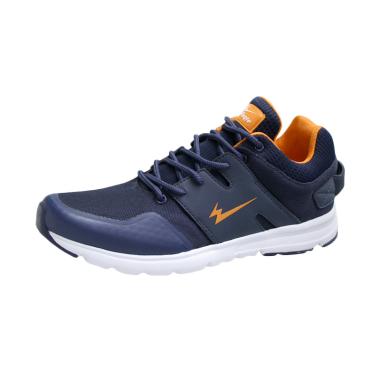 Eagle Lucius Sepatu Lari Pria - Navy