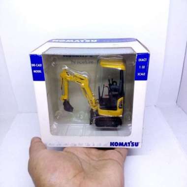 Diecast Miniatur Alat Berat Mini Excavator Komatsu PC14R OriginaL