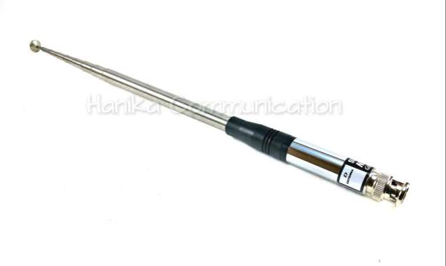 D Antenna NH-31 Antena HT VHF BNC Male Teleskopik Bahan Bagus NH31