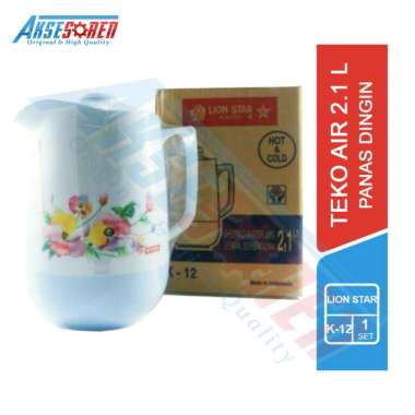 Thermo Water Jug Lion Star [1.3/2.1 Liter] / Teko Air Minum Panas Atau Dingin / Teko Plastik Besar 2