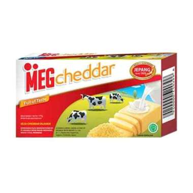 Promo Harga MEG Cheddar Cheese 170 gr - Blibli