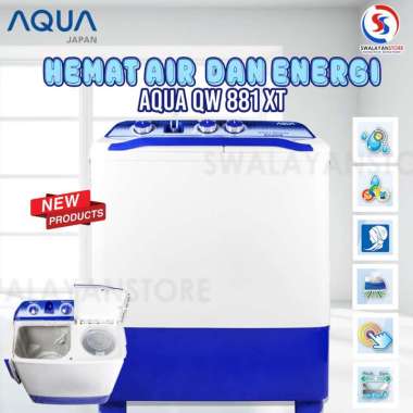 Mesin cuci Aqua Qw 881 xt