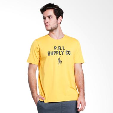 POLO RALPH LAUREN Custom Fit T Shirt Pria - Oasis  Yellow [PX3100017]