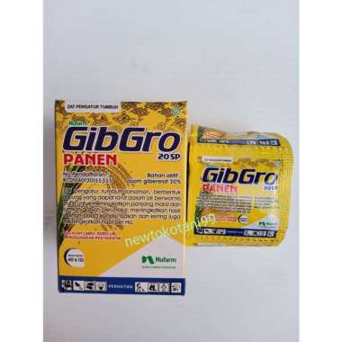 ( 40 sachet ) 1 kotak GIBGRO PANEN 20 SP ZPT gibro panen 1 gram