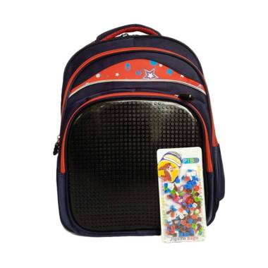 Powa 0930010678 Lego Pixel Tas Sekolah Anak