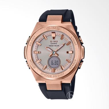 CASIO Baby-G G-MS Japan Series MSG-S200G Tough Solar Jam Tangan Wanita [Original] Black Rose Gold