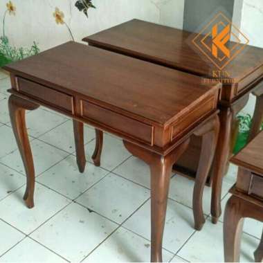 meja Konsul bahan kayu jati meja konsul minimalis