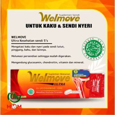 [BPOM] Welmove ULTRA Suplemen Makanan Isi 5 Kaplet / Wellmove Vitamin Kesehatan Sendi / MY MOM