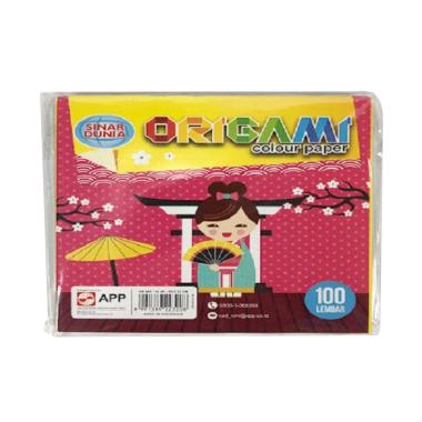 Sinar Dunia Kecil Kertas Origami [100 Sheet]