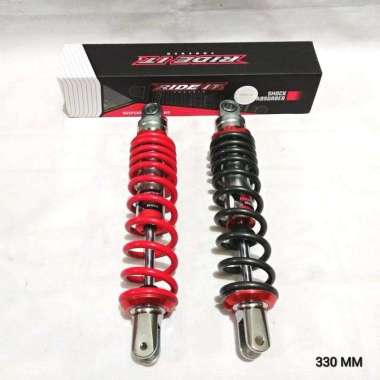 Shock Ride It 330 MM Vario 125 / Vario 150 / Beat Street Ride It RI86 - Merah Merah