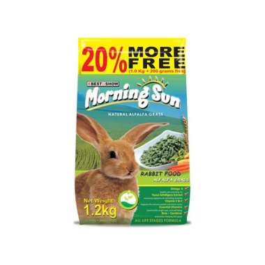 Morning Sun Rabbit Alfalfa Grass 1.2kg
