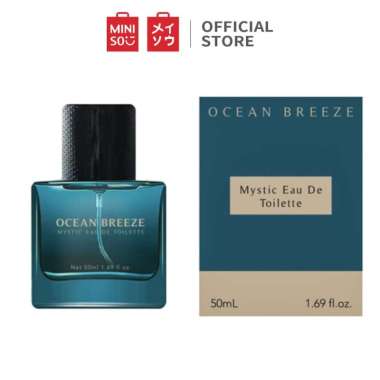 Miniso Parfum Pria 50ml Mystic Eau De Toilette Parfum Tahan Lama Farfum Laki Laki - Ocean Breeze