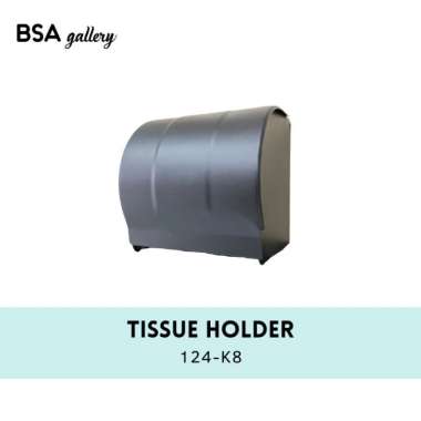 TEMPAT TISSUE GULUNG FULL HITAM / TEMPAT TISU GULUNG GANTUNG TOILET