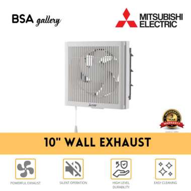 WALL EXHAUST FAN MITSUBISHI 10 INCH / EXHAUST TEMBOK / VENTILATING FAN