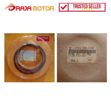 Aspira Ring Piston Honda C800 / Astrea 800 / Star OS 75 H2130141261100 Hitam