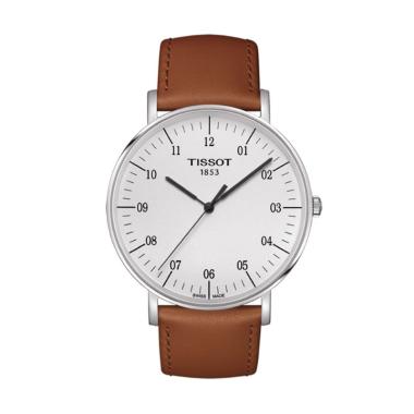 Tissot Everytime T1432101709100 Jam Tangan Klasik Wanita - Stainless Steel 34mm Hijau dengan Strap Turquoise
