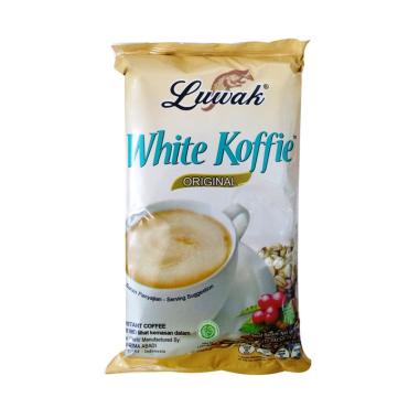 Promo Harga Luwak White Koffie Original per 10 sachet 20 gr - Blibli