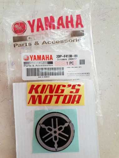 Emblem Logo Yamaha Nmax Asli Yamaha - Silver