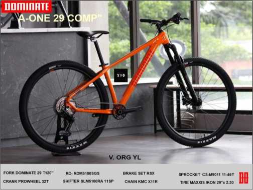 Dominate A One Comp Deore 11 Speed 2022