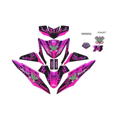 Jual Ahm Sticker Body Kanan Motor For Honda Beat Pop Esp