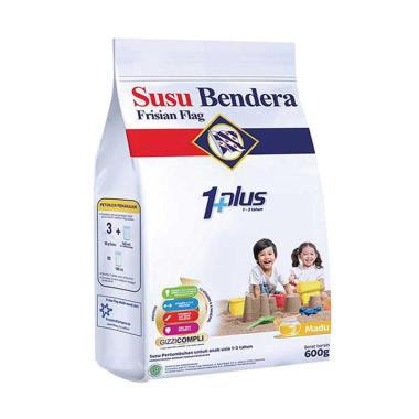 Promo Harga Frisian Flag Susu Bendera 1 Plus Madu 600 gr - Blibli