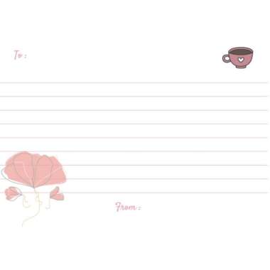 Kartu Ucapan Kosong / Blank Greeting Card / BLank Card ChillCard