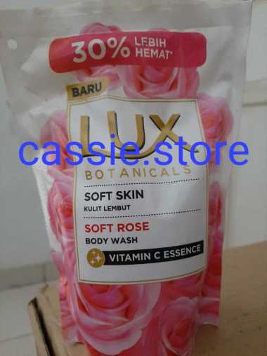 Promo Harga LUX Botanicals Body Wash Soft Rose 450 ml - Blibli