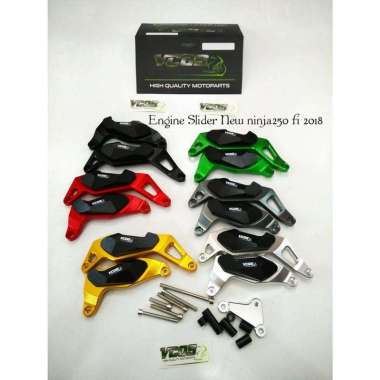 Cover Engine Guard VCOS Kawasaki All New Ninja 250 Fi Ninja 400 New - Hijau