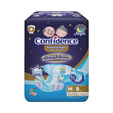 Confidence Adult Diapers Premium Night