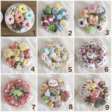 Paket daniesca cookies Isi 3 Toples Free tas tile