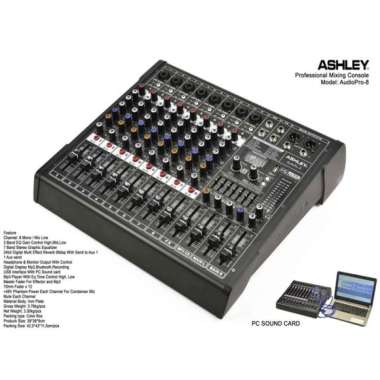 Mixer ASHLEY AUDIOPRO 8 / AUDIOPRO8 8 CHANNEL ORIGINAL
