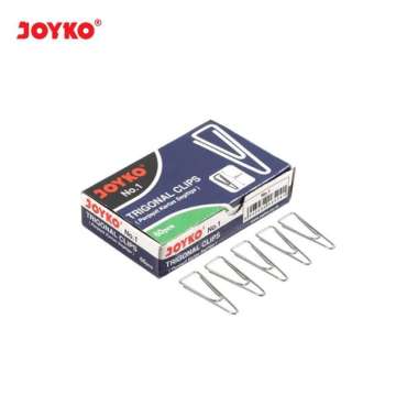 Trigonal Clip / Klip / Penjepit Kertas Joyko No.1