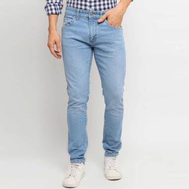 skinny stretch light blue jeans
