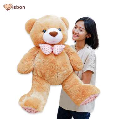 Boneka Jumbo beruang Teddy Bear Istana Boneka Love Bear Besar jojon premium gendut hadiah pacar istr