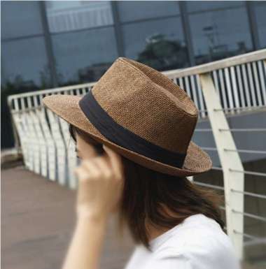 Jual Topi Fedora Jerami Online Terbaru 