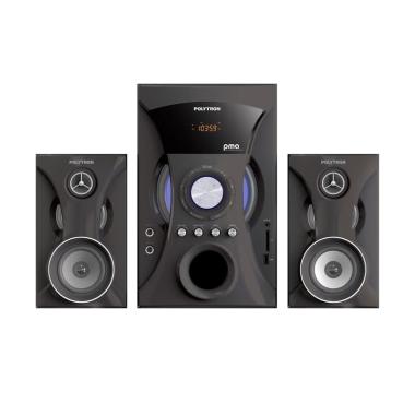 POLYTRON PMA-9505 Multimedia Audio Speaker Portabel - Black Hitam