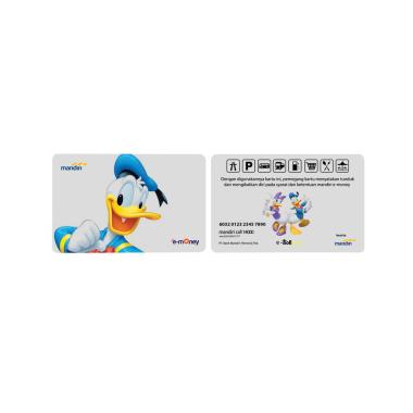 Mandiri E-Money Winlycollections Donald Duck Daisy Donal Bebek Kartun Kartu Emoney Etoll [2 Sisi/ Sa