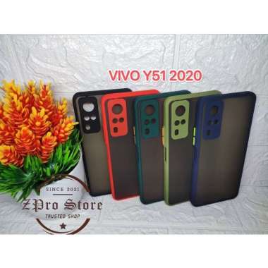 CASE FUZE DOVE AERO PROTECT CAMERA FOR VIVO Y51 2020 Hitam
