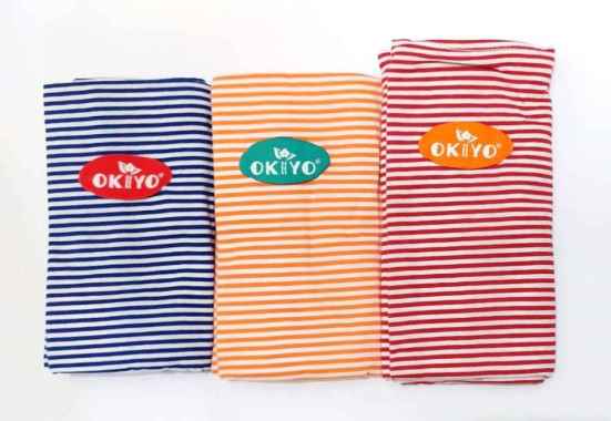 Gendongan bayi Kaos OKIYO Geos Kain Gendong Bayi Instan Kaos SALUR Warna RANDOM Ukuran M