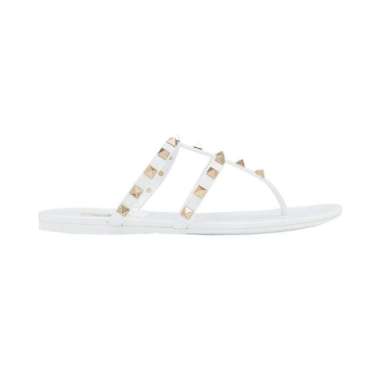 valentino patent rockstud flats