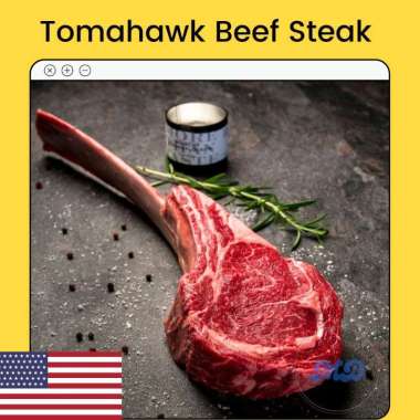 Daging Wagyu Tomahawk US Prime Beef 1.8 Kg Import US