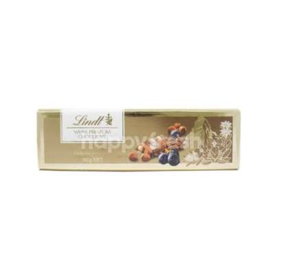 Lindt Swiss Premium Raisin Milk Chocolate 300g