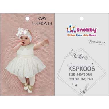 dress baby white Ferra SNOBBY
