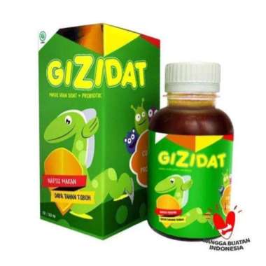 Gizidat - Madu Ikan Sidat Plus Probiotik - Madu Anak Albumin