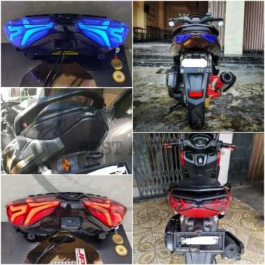 STOPLAMP JPA NEW NMAX 2020 LAMPU STOP JPA NEW NMAX LAMPU BELAKANG NMAX SENJA BIRU Warna