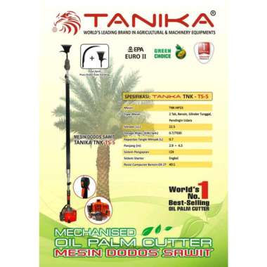 Mesin Dodos Sawit Tanika Tipe TNK TS 6