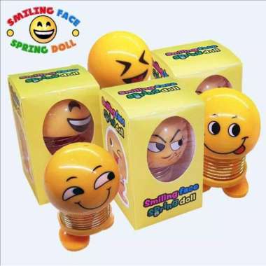 Accecories boneka bergoyang lampu led warna warni boneka/ tempelan mobil / mainan anak