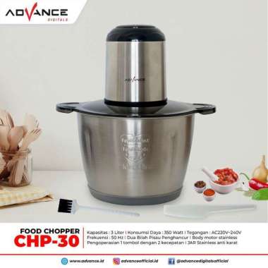 Advance CHP-30 Chopper Food Penggiling Daging 3Liter